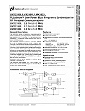 DataSheet LMX2332L pdf